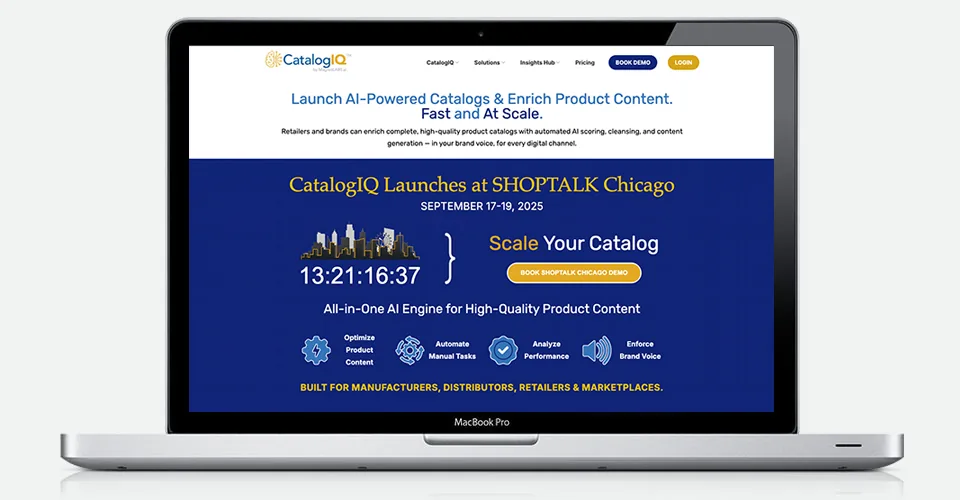 CatalogIQ — AI catalog intelligence platform
